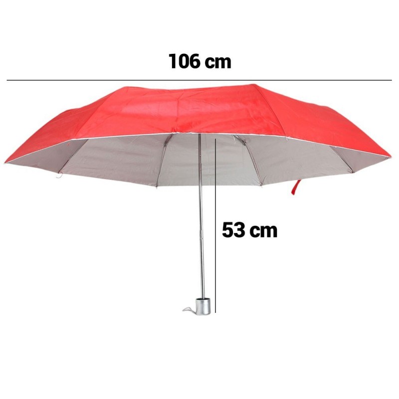 Guarda Chuva Sombrinha De Bolsa Prático Com Embalagem 91cm