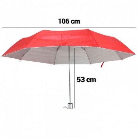 Guarda Chuva Sombrinha De Bolsa Prático Com Embalagem 91cm