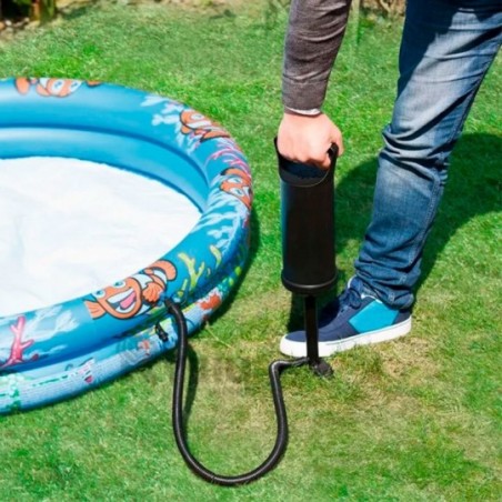 Bomba De Ar Manual Para Infláveis Piscina E Colchão - Feira Da Madrugada SP