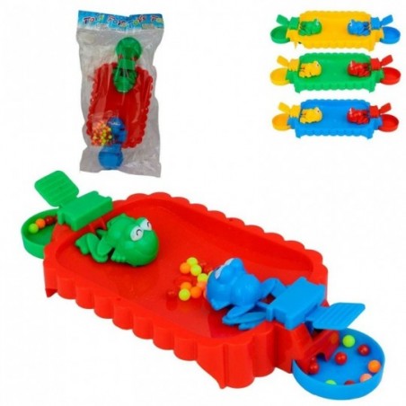 Brinquedo Mini Futebol Com Sapos Papa Bolinhas
