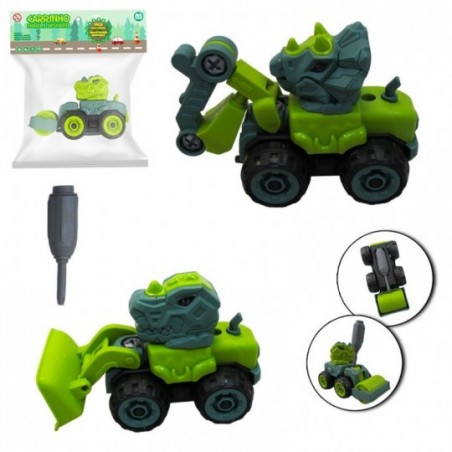 Brinquedo Caminhão Dinossauro Monta E Desmonta Infantil