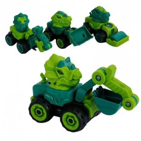 Brinquedo Caminhão Dinossauro Monta E Desmonta Infantil