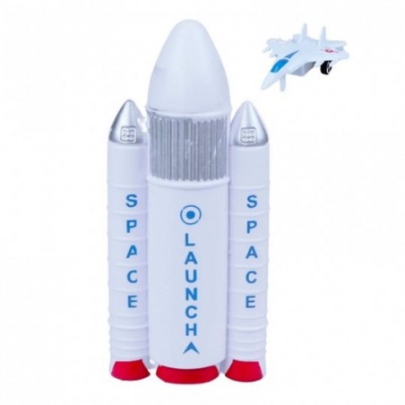 Brinquedo Astronauta Explorador Com Nave Especial E jato