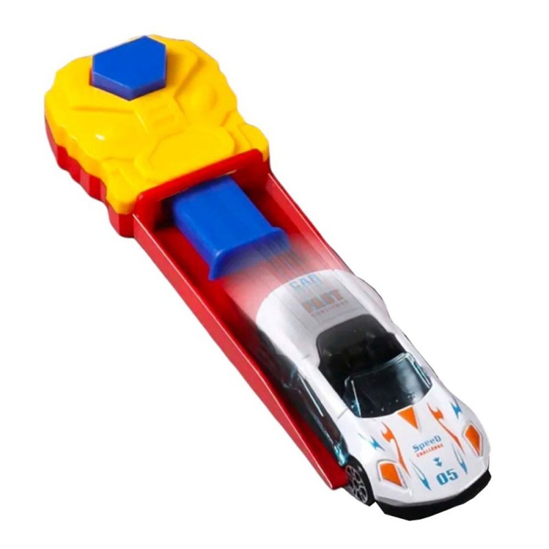 Mini Carrinho Com Lançador 2 Peças Brinquedo Infantil