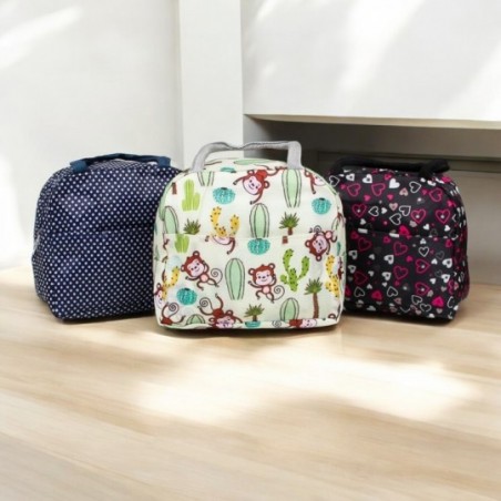 Bolsa Térmica De Mão Marmita Viagem Estampas Sortidas