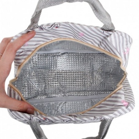 Bolsa Térmica De Mão Marmita Viagem Estampas Sortidas