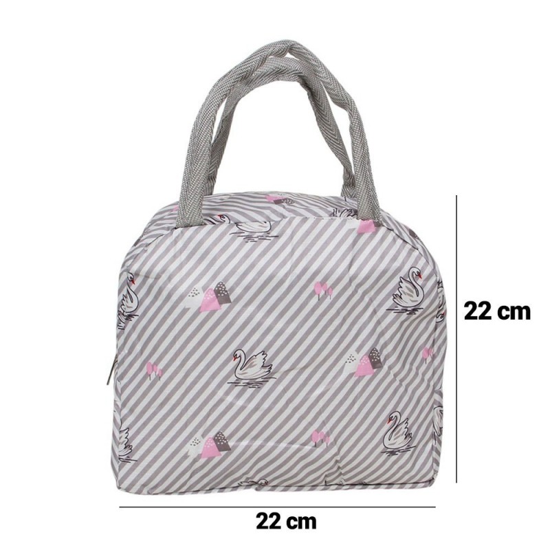 Bolsa Térmica De Mão Marmita Viagem Estampas Sortidas