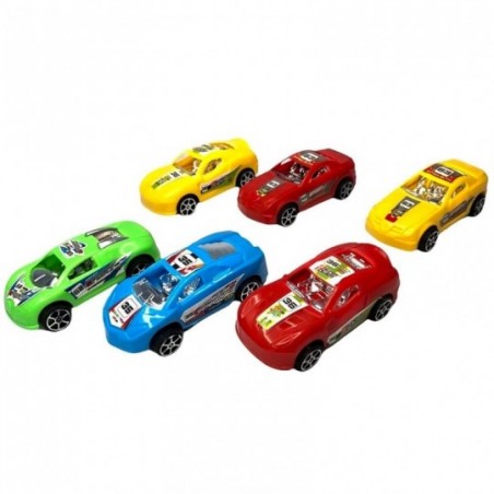 Brinquedo Mini Carrinhos De Fricção 4 Peças Sortidas