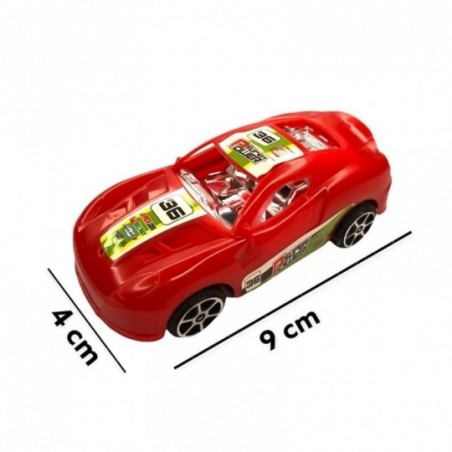 Brinquedo Mini Carrinhos De Fricção 4 Peças Sortidas