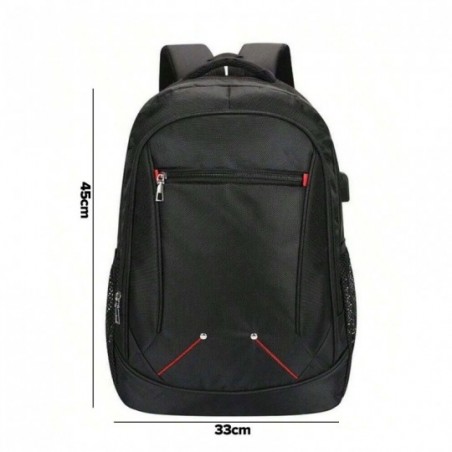 Mochila Grande Masculina Porta Notebook 3 Repartições