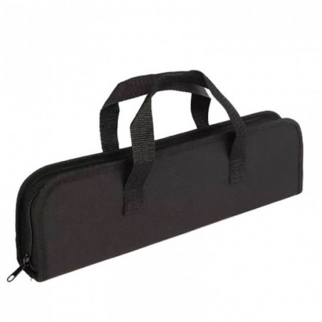 Kit Conjunto Para Churrasco De Inox 3 Em 1 Com Estojo