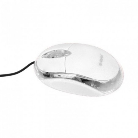 Mouse Óptico Led USB Ergonômico Com Fio 1600DPI