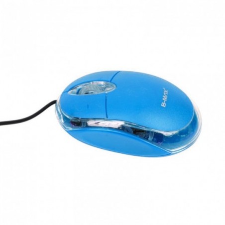 Mouse Óptico Led USB Ergonômico Com Fio 1600DPI