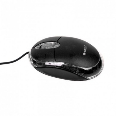Mouse Óptico Led USB Ergonômico Com Fio 1600DPI