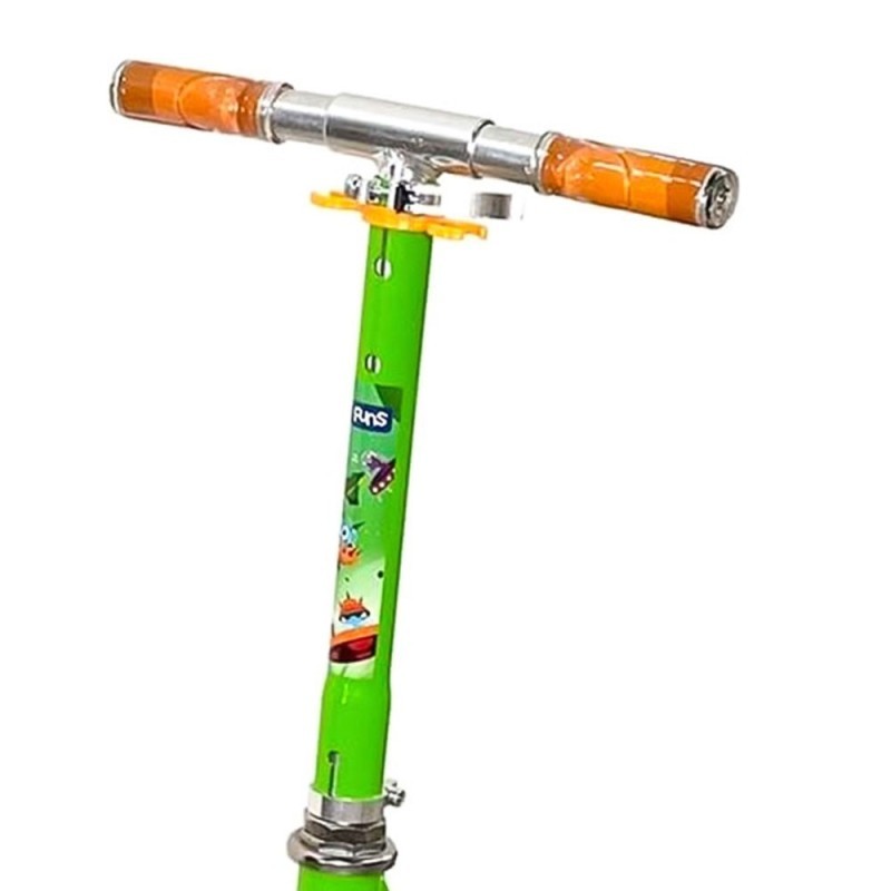 Patinete Infantil Com Luz Aventura Alien Xtreme 3 Rodas