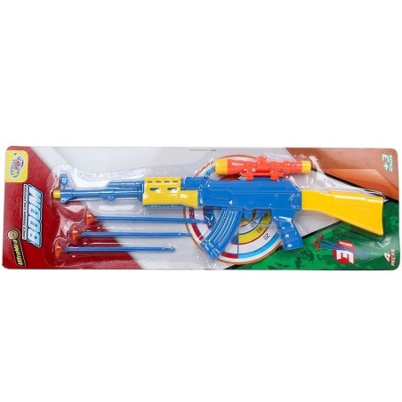 Brinquedo Lança Dardos Com Ventosa Boom 4 Peças