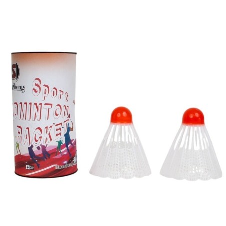 Kit Badminton Esportivo Raquete E Peteca Com Bolsa 5 Peças