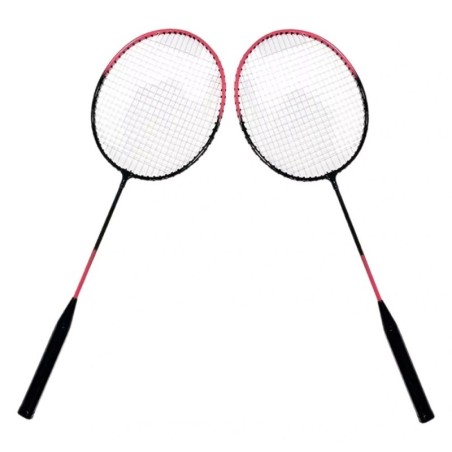 Kit Badminton Esportivo Raquete E Peteca Com Bolsa 5 Peças