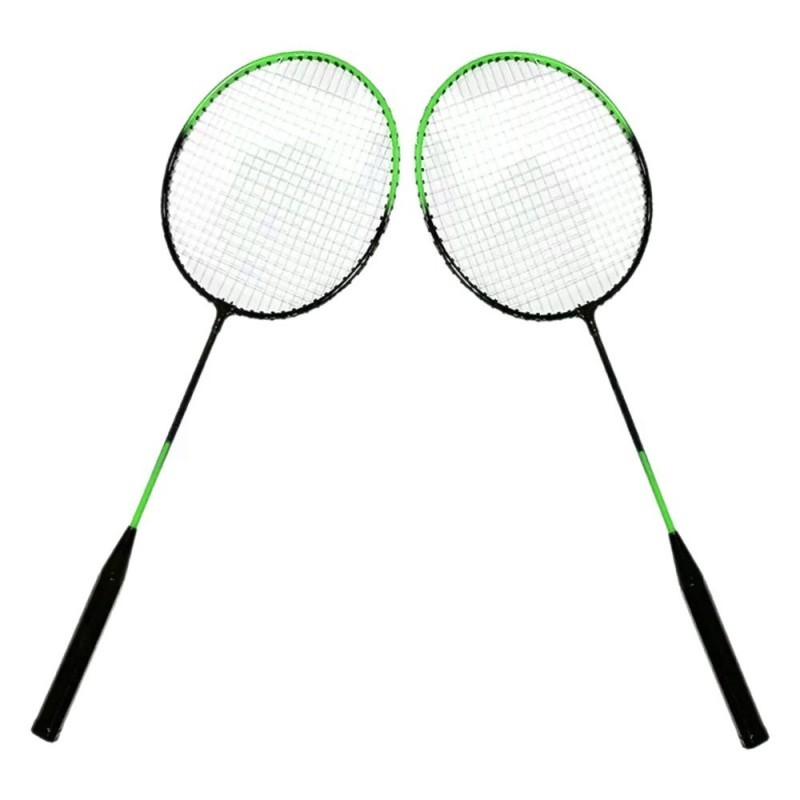 Kit Badminton Esportivo Raquete E Peteca Com Bolsa 5 Peças