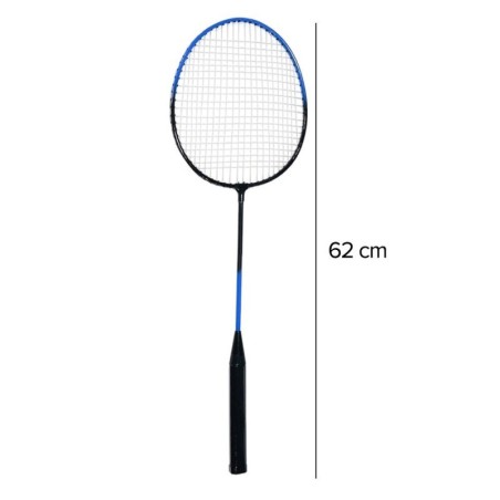 Kit Badminton Esportivo Raquete E Peteca Com Bolsa 5 Peças