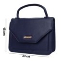 Bolsa Feminina Quadrada Pequena Com Pompom E Alça Transversal