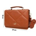 Kit Bolsa Feminina Matelassê Texturizada Com Alça E Carteira