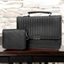 Kit Bolsa Feminina Com Alça Matelassê Texturizada E Carteira