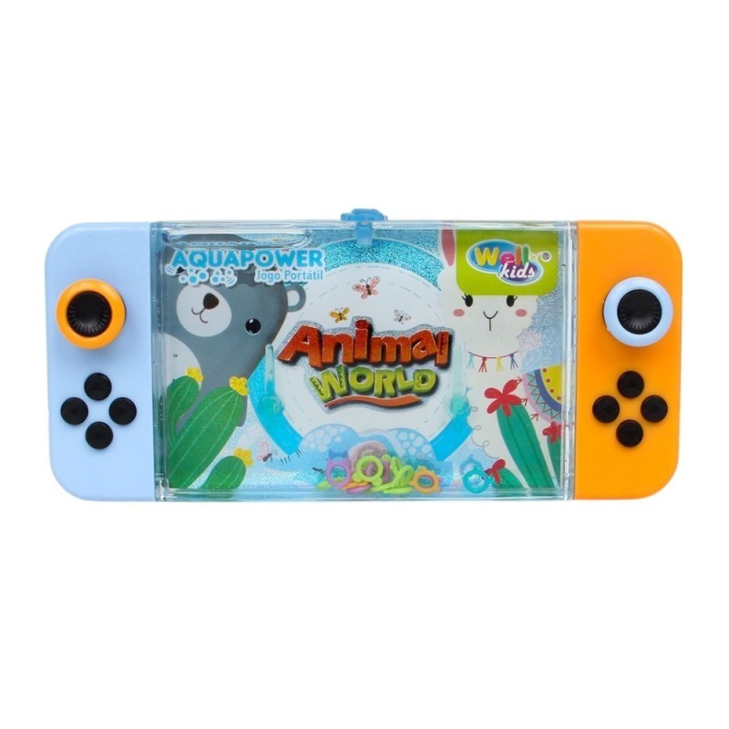 Brinquedo Aquapower Jogo De Argola Infantil Animal Cute