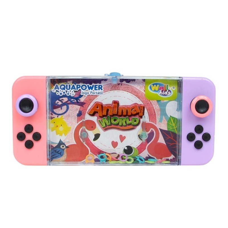 Brinquedo Aquapower Jogo De Argola Infantil Animal Cute