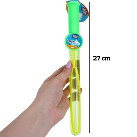Bastão Lança Bolhas De Sabão Wand Infantil 27cm