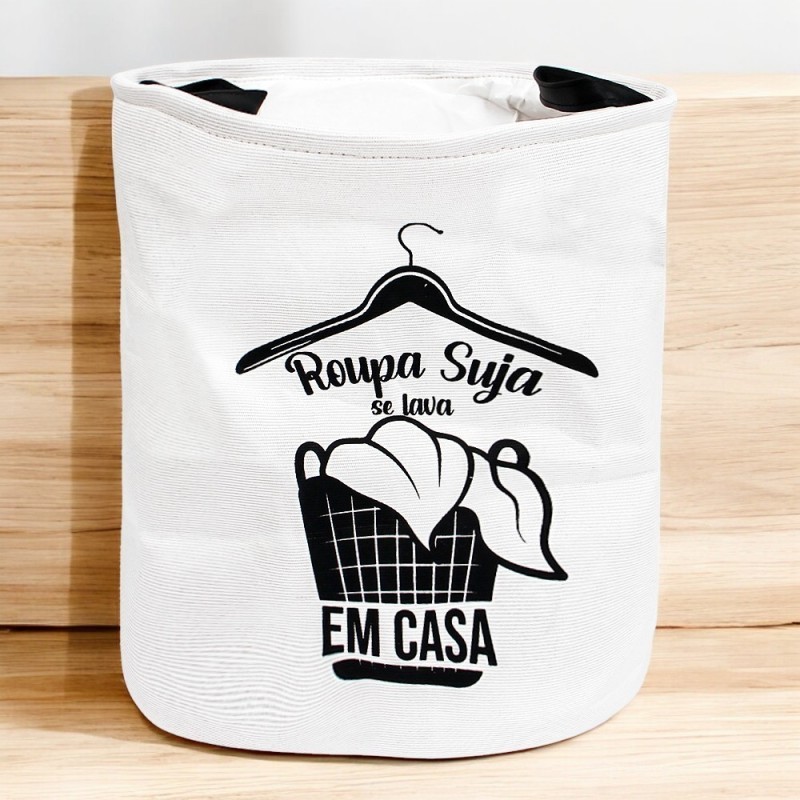 Cesto Organizador 35 x 40cm Multiuso Com Alças - Feira Da Madrugada SP!