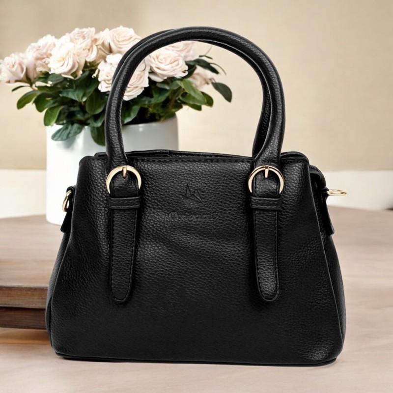 Bolsa Feminina Social Pequena De Mão 3 Divisórias