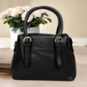 Bolsa Feminina Social Pequena De Mão 3 Divisórias
