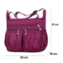 Bolsa Mensageiro Feminina Com Alça Transversal