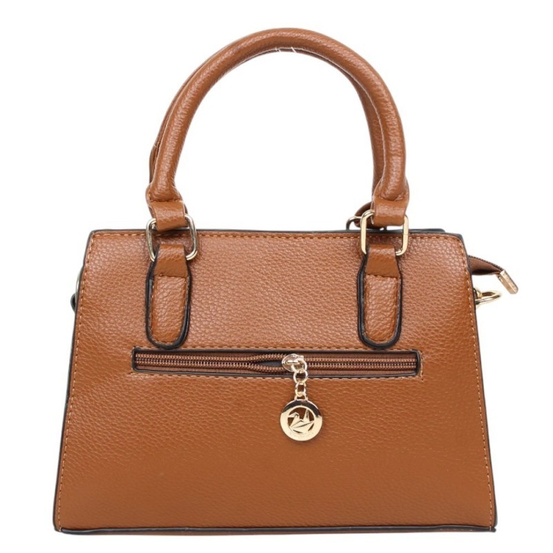 Bolsa Feminina Média Social De Mão 2 Divisórias