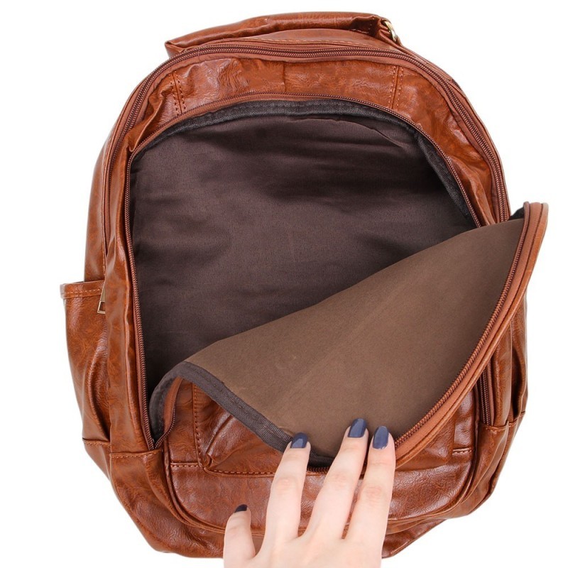 Mochila Feminina Grande Reforçada 2 Divisórias Trabalho Viagem