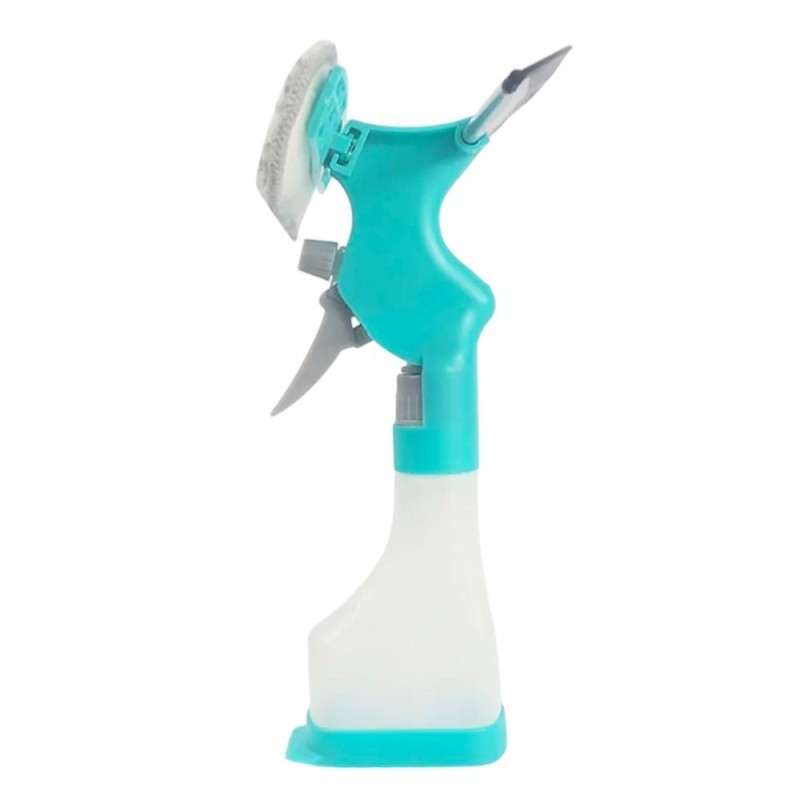Esfregão E Rodo Com Pulverizador 230ml Limpa Vidros