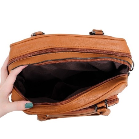 Bolsa Social Feminina Pequena 2 Divisórias Com Alça Transversal