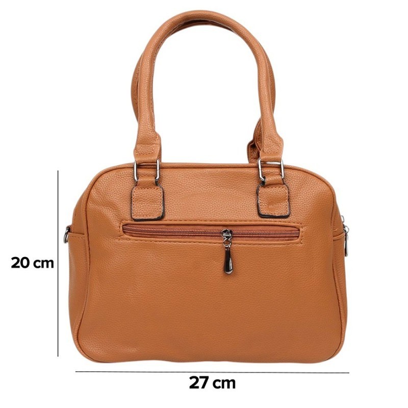 Bolsa Social Feminina Pequena 2 Divisórias Com Alça Transversal
