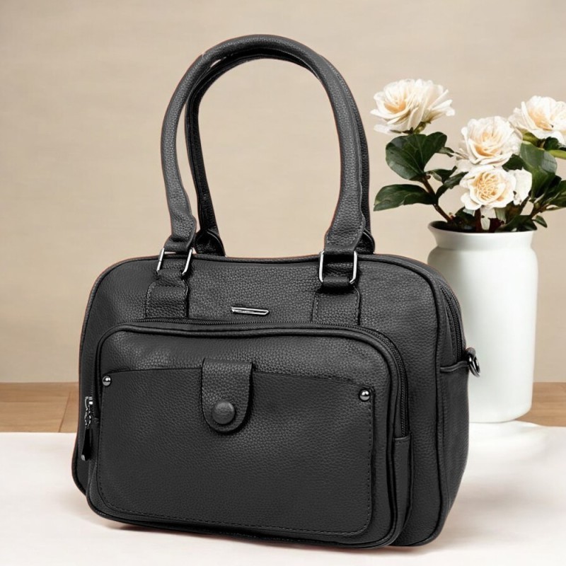 Bolsa Social Feminina Pequena 2 Divisórias Com Alça Transversal