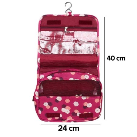 Bolsa Necessaire Organizadora Feminina Travel Bag Pendurável
