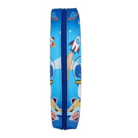 Estojo Escolar Infantil Colorido Estampado Retangular 21cm