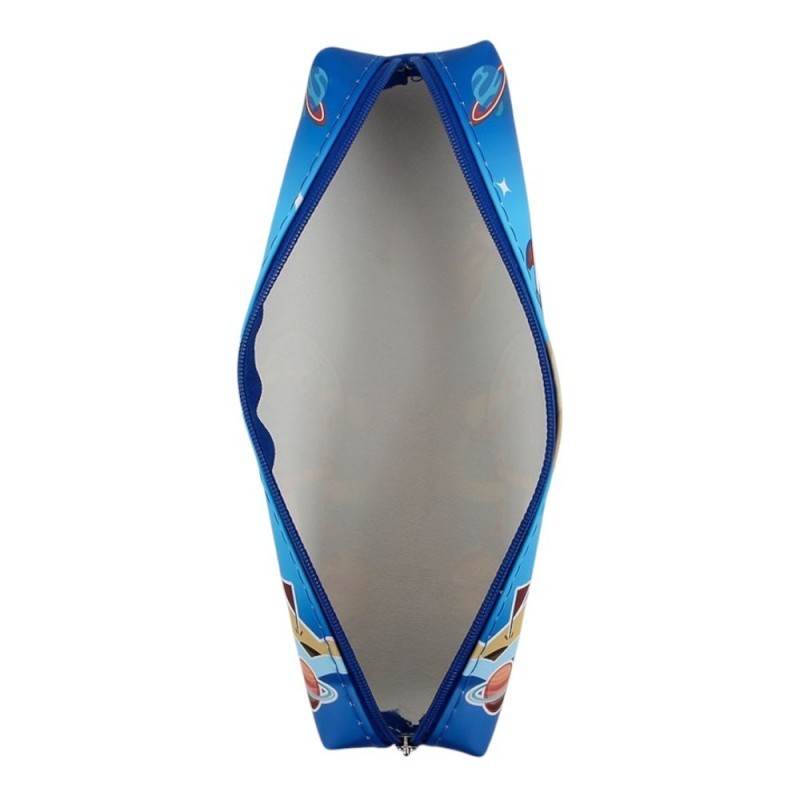 Estojo Escolar Infantil Colorido Estampado Retangular 21cm