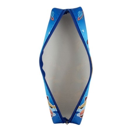 Estojo Escolar Infantil Colorido Estampado Retangular 21cm