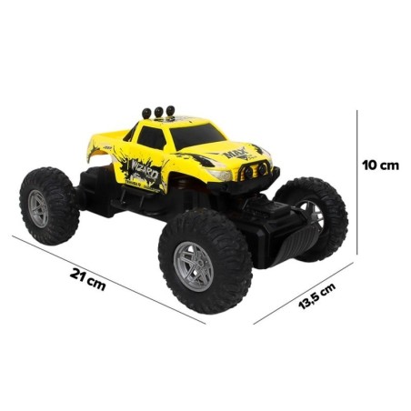 Carro Golden 4x4 De Controle Remoto 7 Funções Bateria Recarregável