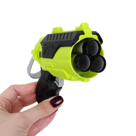 Pistola De Brinquedo Lança Dardos Air Shoot 4 Peças