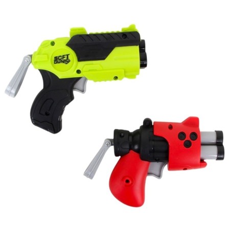 Pistola De Brinquedo Lança Dardos Air Shoot 4 Peças