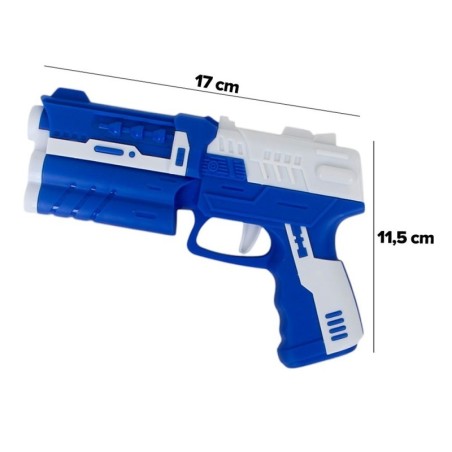 Pistola De Brinquedo Lança Dardos Xtreme 6 Peças Infantil