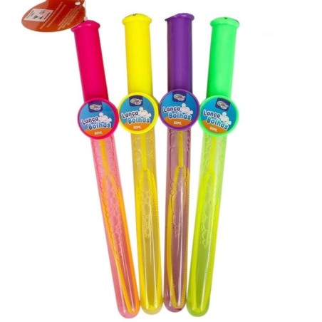 Display 36 Unidades Bastão Lança Bolhas De Sabão Wand 27cm
