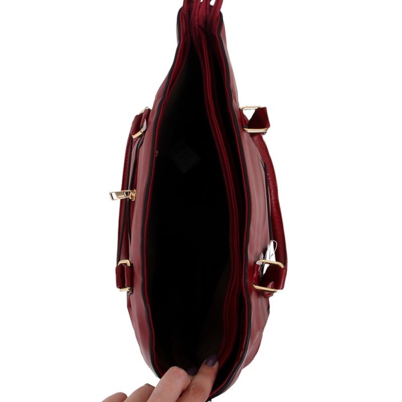 Bolsa Grande Feminina De Ombro 2 Divisórias Com Alça Transversal